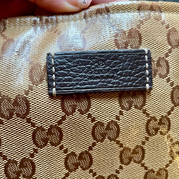 Gucci Zip Top Messenger Bag GG, Coated Canvas, Large - Picture 3 of 11